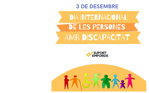 3 de desembre: Dia Internacional de les Persones amb Discapacitat